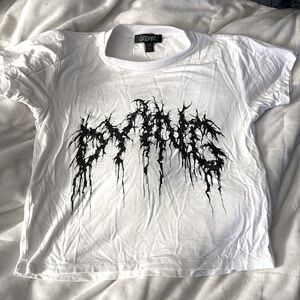 Widow metal dying tee